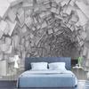 Modern Abstract Art Wallpaper 3D Stereo Geometry Building Photo Wall Paper For Living Room Bedroom Home Decor Murals