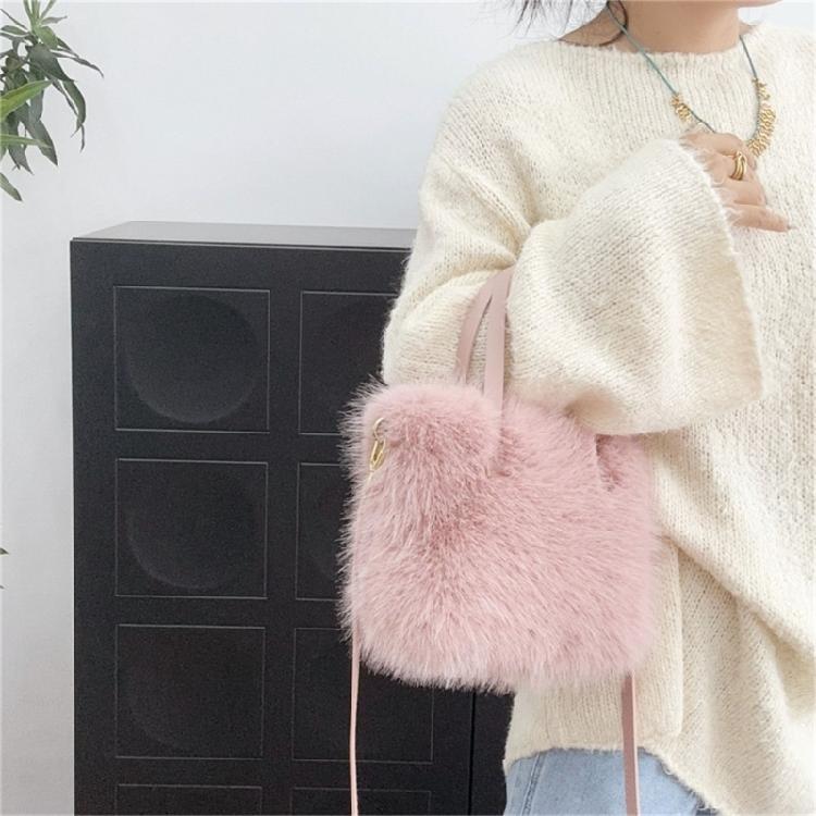 Versatile Plush Shoulder Bag Convenient and Practical Crossbody Bags Handbag