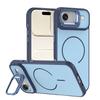 High Quality Liquid Silicone Magnetic Phone Case for iPhone 17 13 14 15 16 Pro Max Shockproof Cover Metal with Camera Frame