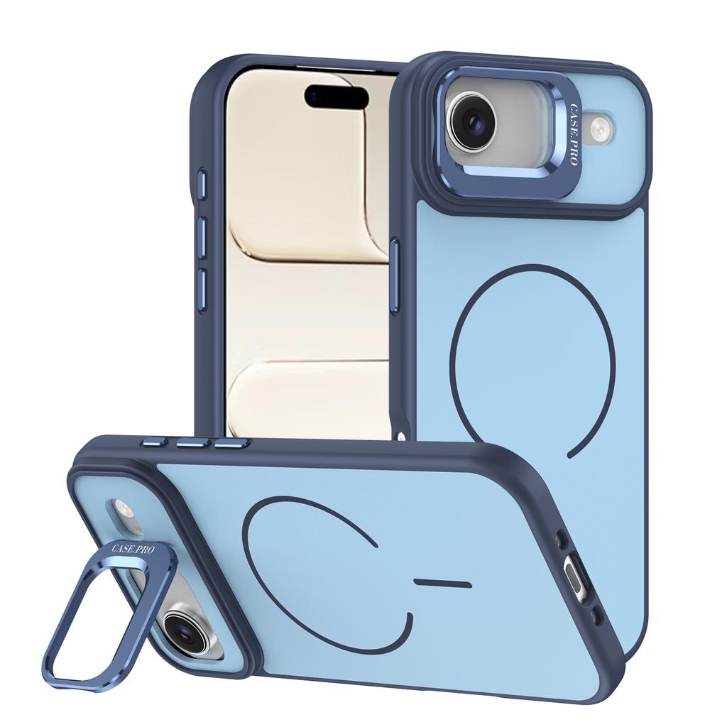 High Quality Liquid Silicone Magnetic Phone Case for iPhone 17 13 14 15 16 Pro Max Shockproof Cover Metal with Camera Frame