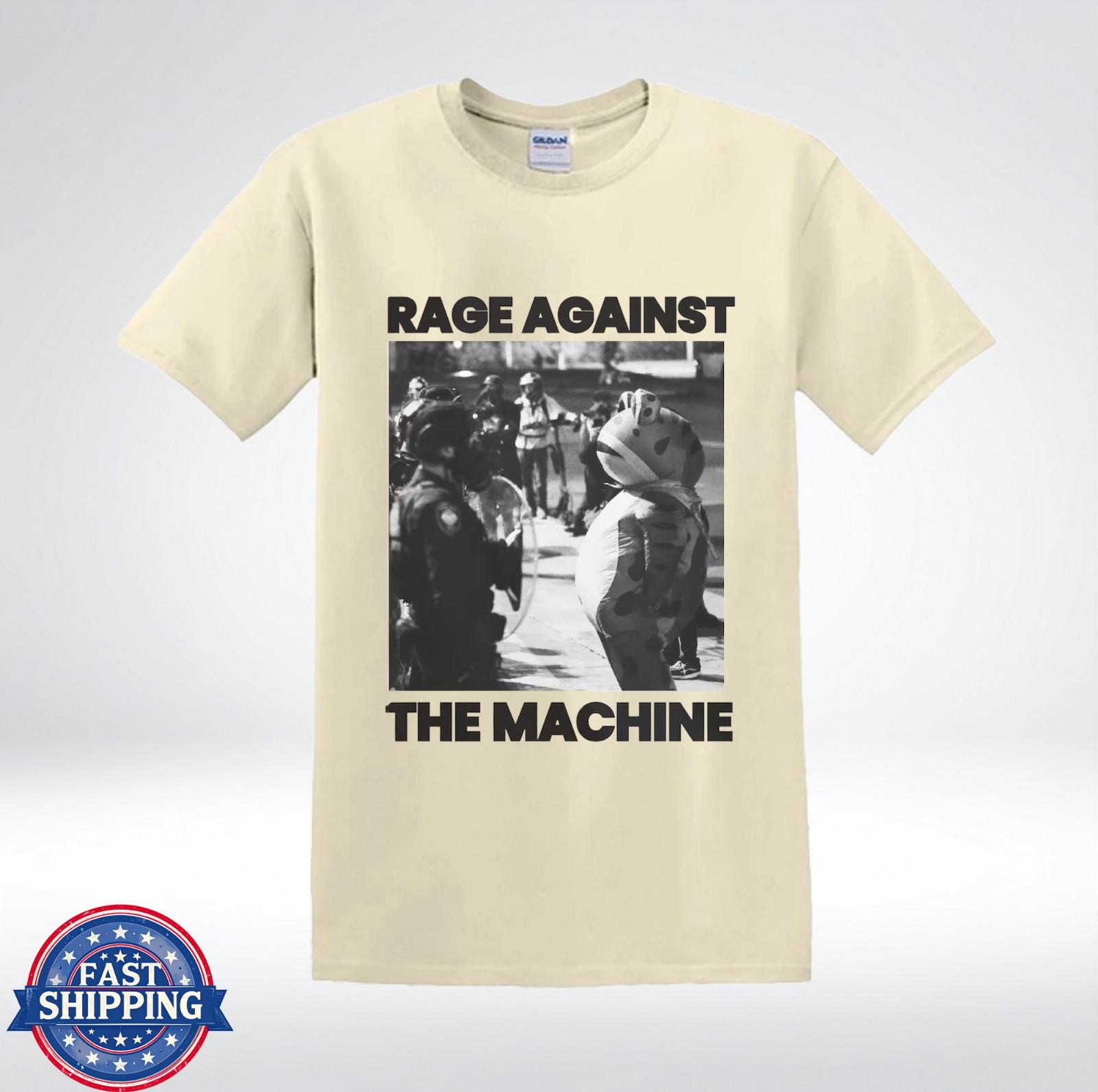 Rage Against The Machine Frog Parody Political Satire T-Shirt XXL