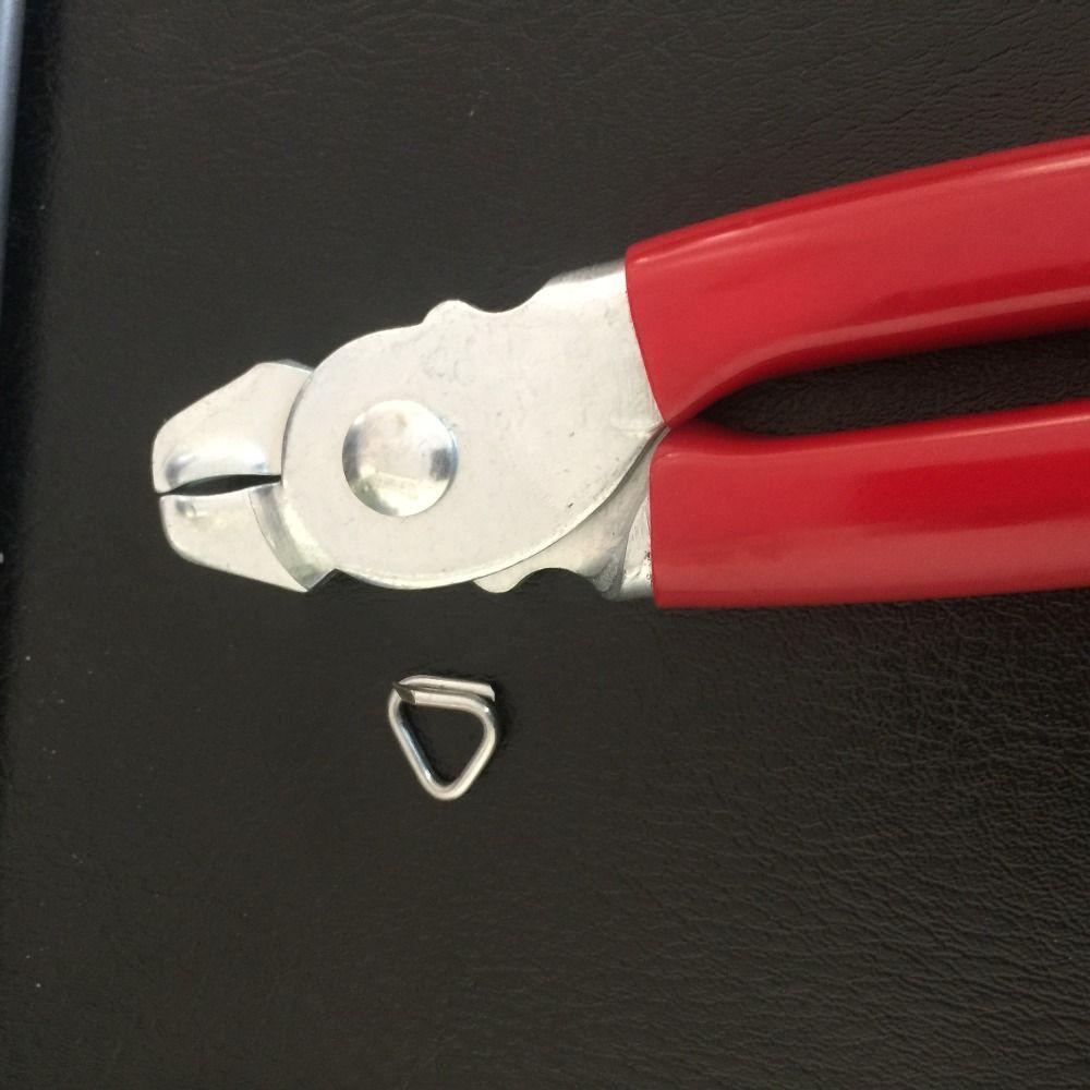 Sturdy Cage Repair Pliers Durable Cage Tong DIY Hog Ring Pliers  Animal Cage Install