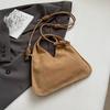 Large Capacity Slouchy Hobo Bags Shoulder Bag Solid Color Tote Bag  Holiday