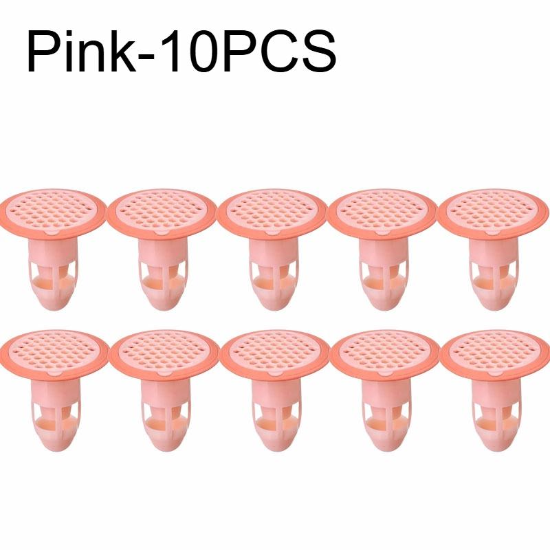 1-10PCSBath Shower Floor Drain StrainerCover Plug Trap Silicone Anti-odor Sink Bathroom Water Filter Insect Prevention Deodorant