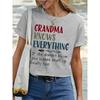 Women's T Shirt Basic Letter Print Short Sleeve Regular Tops Round Neck Daily Weekend Black White Blue Purple Gray