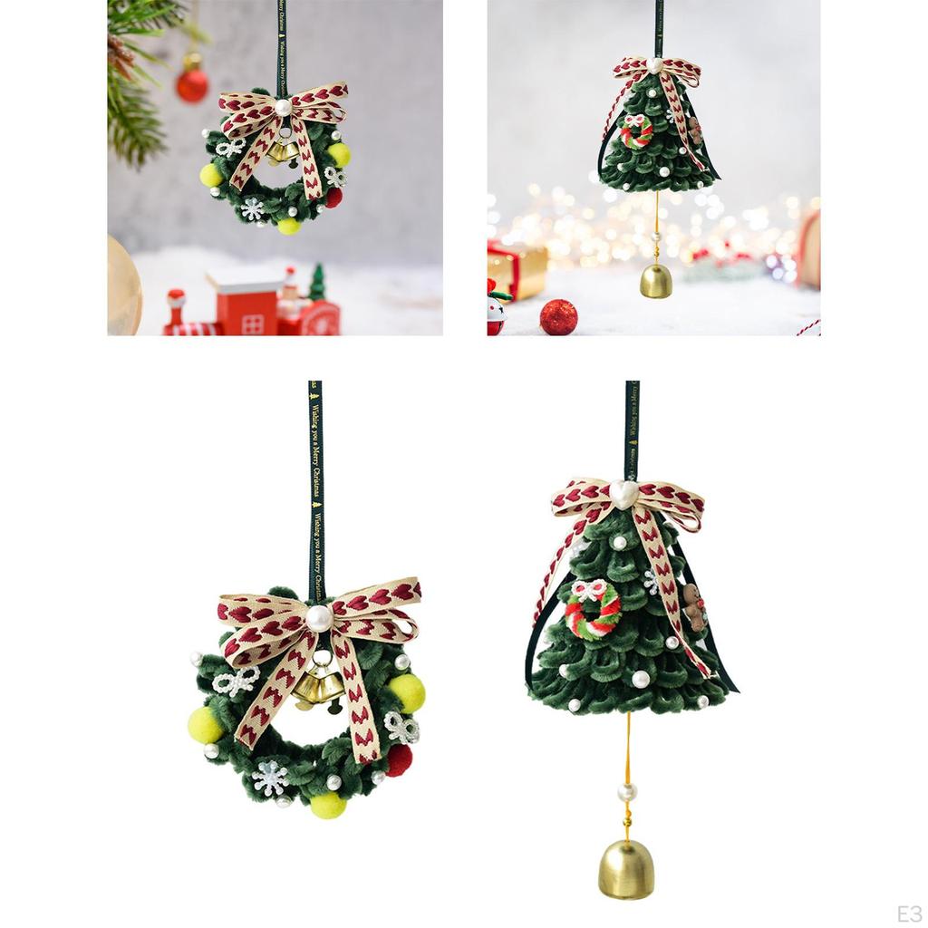 Christmas Decoration Hand Woven Party Supplies Gifts Indoor Hanging Pendant Ornament for Cabinet