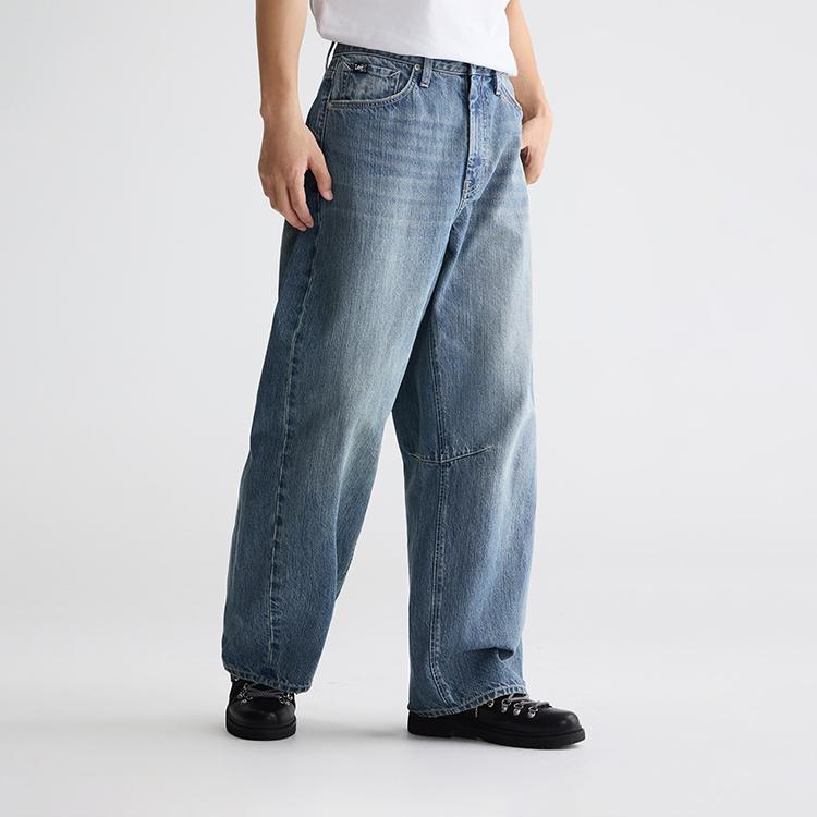 Lee Loose Fit Mid Rise Retro Casual Denim Pants Unisex Bottoms LUB010949212648A11231
