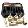 Vacuum Brazed Adamas Drill Bits 6-35mm Size Gold Color Core Drill Bit 12pcs Set Brazing Drill Bit Granite Processing