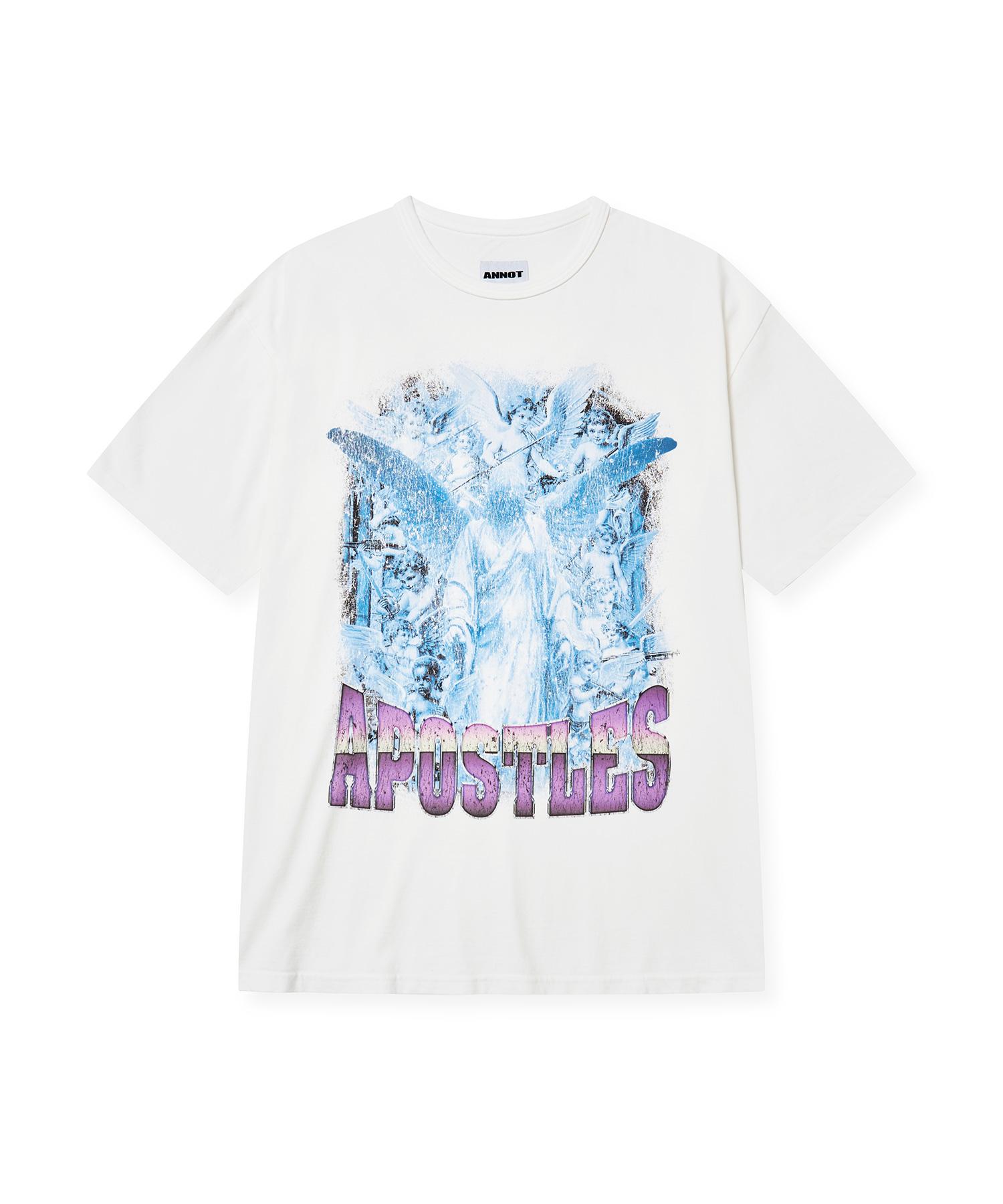 Футболка Off White с принтом 12 Апостолов 2