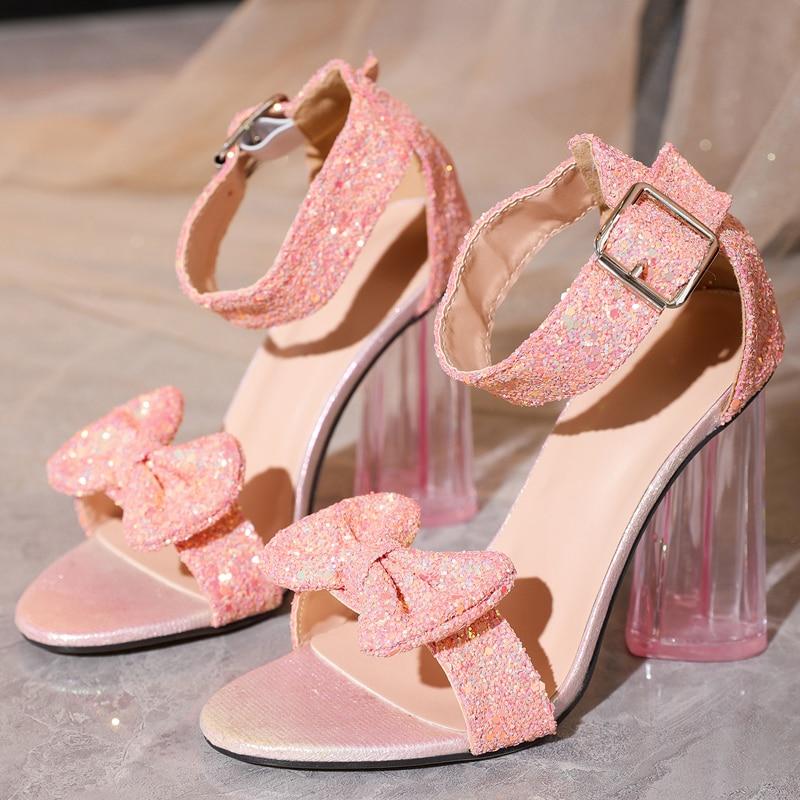 Elegant buckle best sale strap sandals