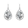 Handmade Garnet Earrings, 925 Sterling Silver Earrings, Designer Jewelry, Gift for Wife