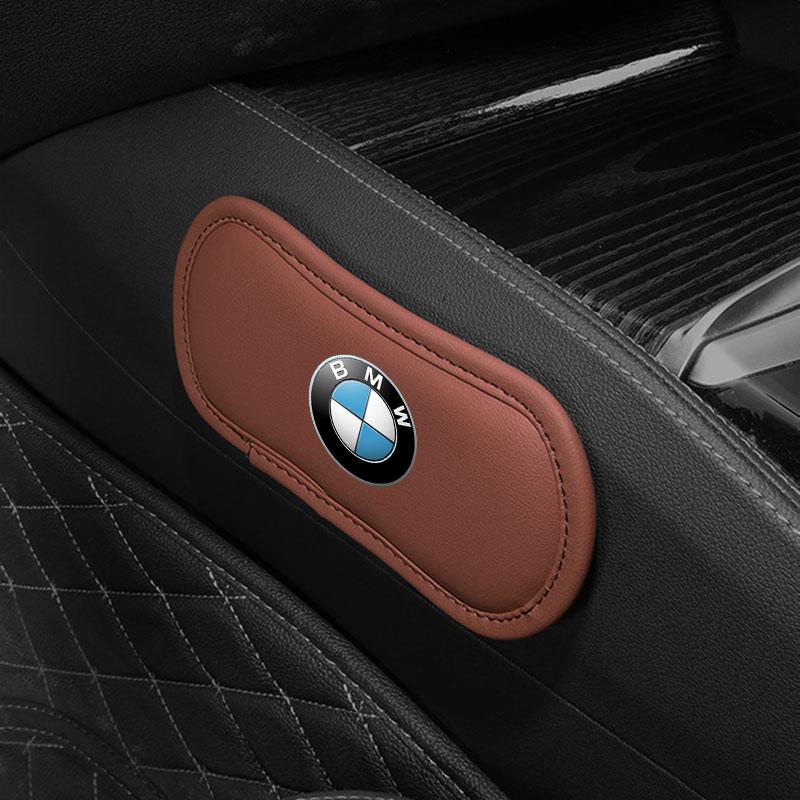 Kožený polštář do auta Podložka pod koleno do auta Elastická paměťová pěna Podložka pod nohy Pro BMW E46 E39 E90 E60 E36 F30 F10 E34 E30 F20 E92 M3 M4 M5 X3 X4 X5 X6 X7