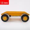 Mini Tank Arabası: 1.5T Çelik ve 2.5T Naylon Tekerlek Paten
