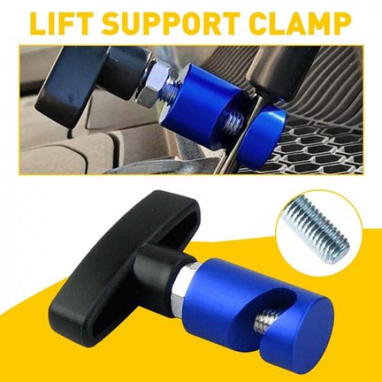 Car Lift Hood Support Clamp Holder Strut Support Clamp Tool Durable Aluminum
