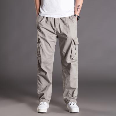 Men's Casual Fashion Loose Plus Size Outdoors Sports Trousers Long Pants