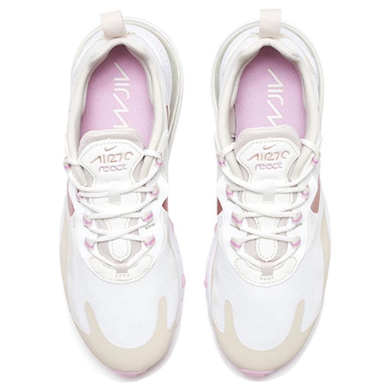 Nike Air Max 270 React 'Metallic Red Bronze' Women's Sneakers Casual Shoes CU9333-100
