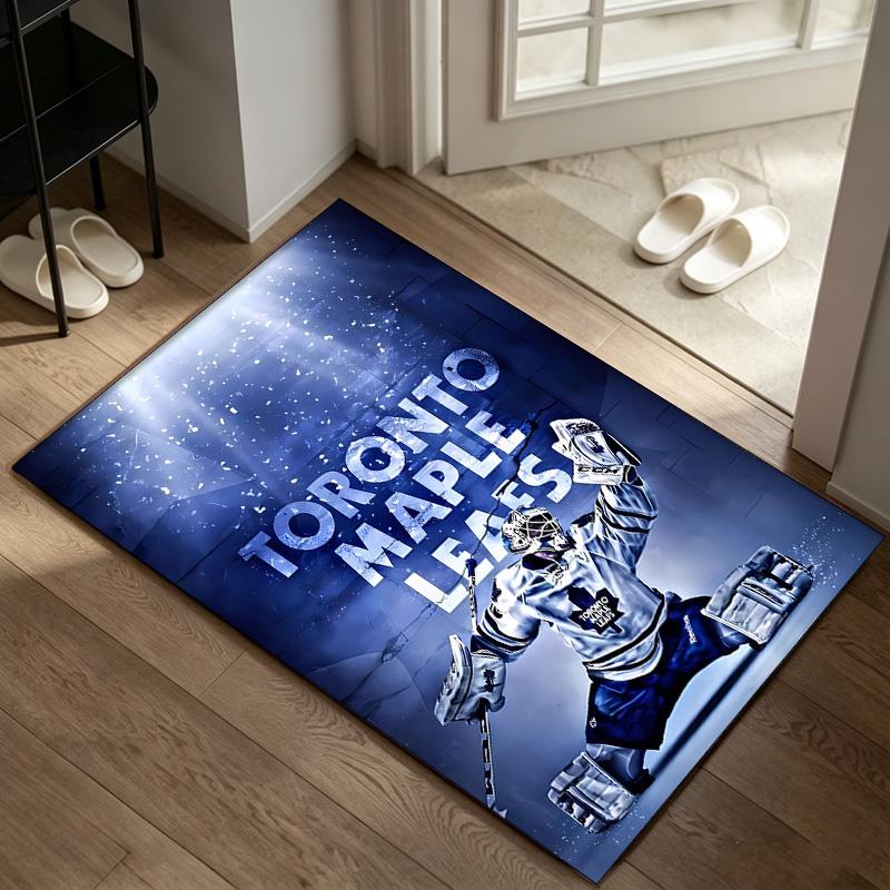 Go Leafs Go Koberec vhodný pro oblasti s kancelářskými židlemi, obývací pokoje a počítačové stoly, ideální pro domácí kanceláře a ideální vánoční dárek