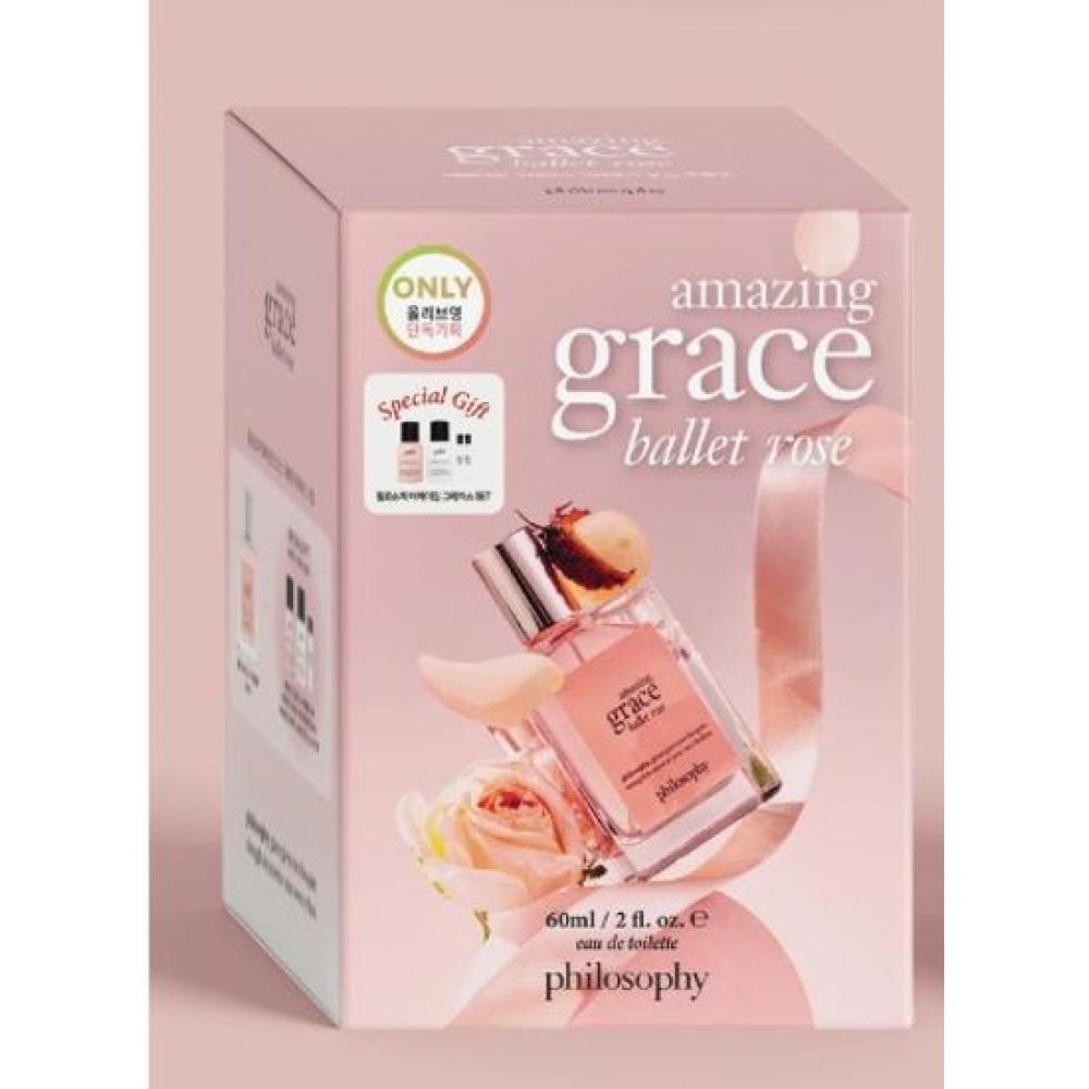 

Philosophie [NEW] Philosophie Amazing Grace Ballet Rose EDT 60ml Project + Amazing Grace Set Gift