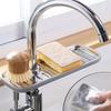 Adjustable Faucet Rack Anti-Rust Draining Rack Soap Box Sink Rack  Dish Cloth Storage