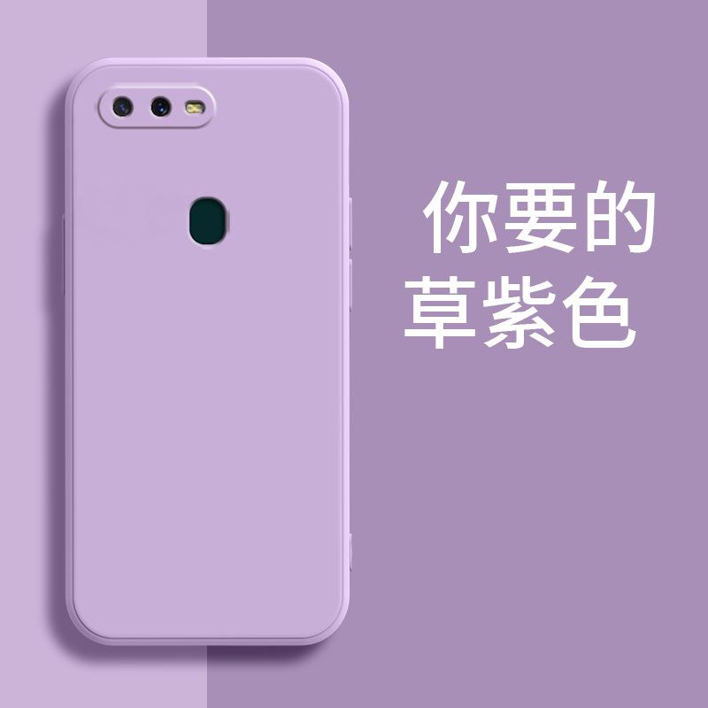Applicable to OPPOA1S mobile phone case tpu fashionable new retro matte simple protective case luxury trendy liquid silicone