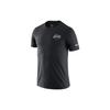 Nike T Shirts Men's Black Crew Neck Moderate Straight Fit DD6729-010