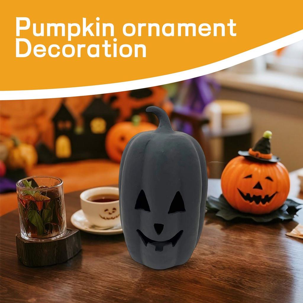 Fall Decor - Halloween Decorations - Pumpkin Outdoor Indoor - Cute Halloween Table Festival Decoration For Home Porch Front Door Mantel