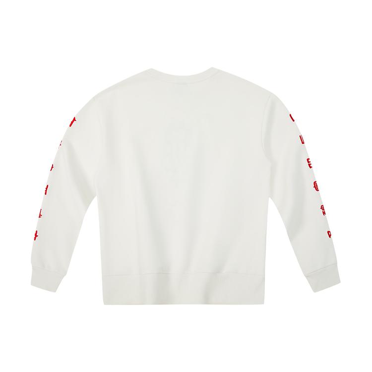 CLOT Sweatshirts Men's White Crew Neck Moderate Regular CTHD20FCN308-WH