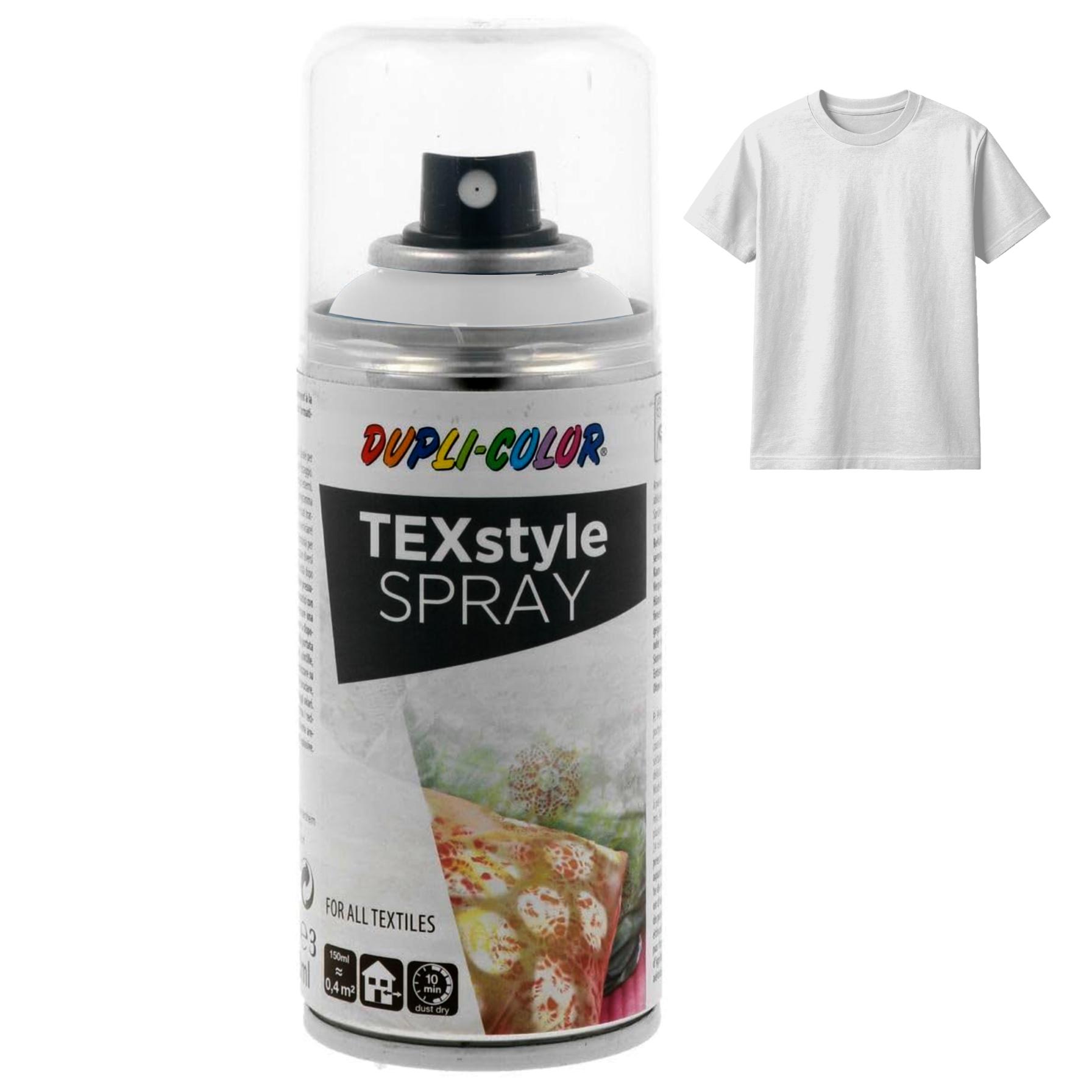 Super Merchant Dupli Color (319921) Witte Textiel Spray Voor Kleding Stoffen Materiaal 150Ml