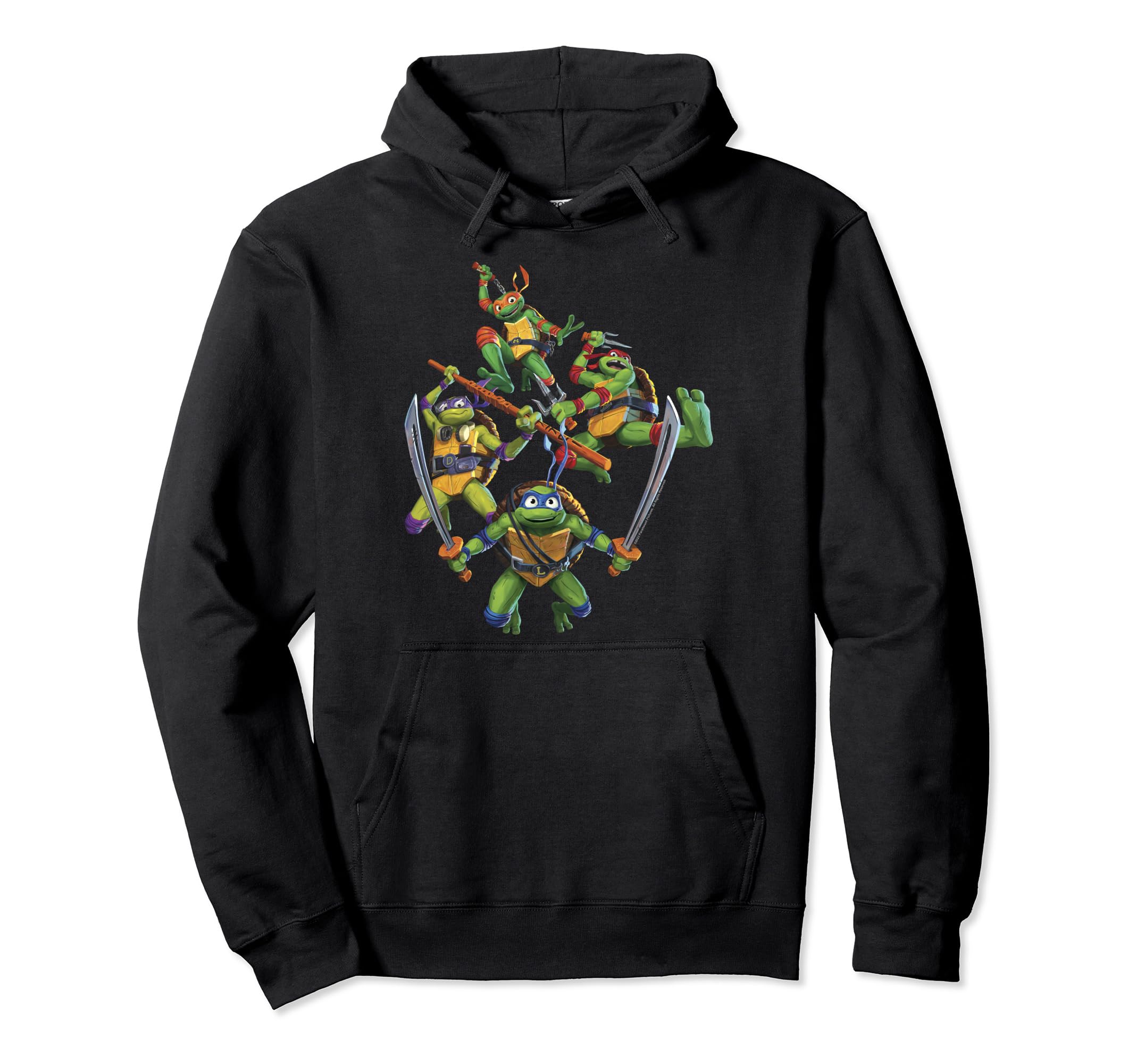 

Teenage Mutant Ninja Turtles Mutant Mayhem Action Shot Hoodie
