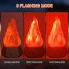 Multicolored Flame Effect Lamp Outdoors Emergency Indicators Halloween Thanksgiving Mood Lighting USB Rechargeable