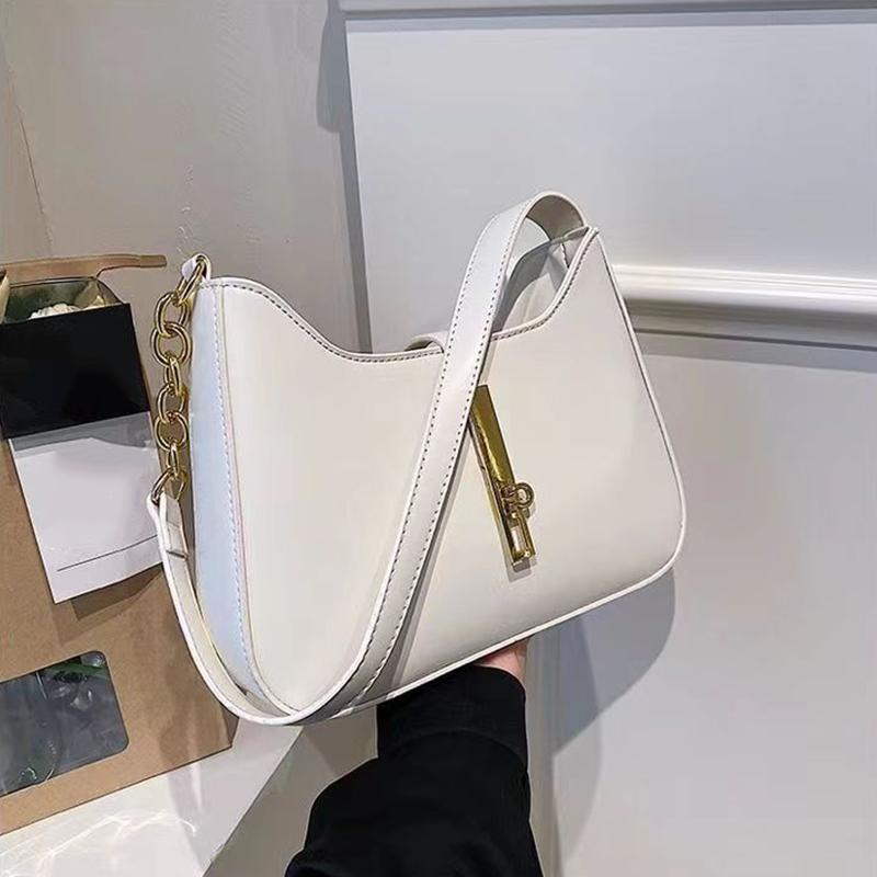 Top Quality Luxury Brand Purses and Handbags Designer Leather Shoulder Crossbody Bags for Women Dual Straps Underarm