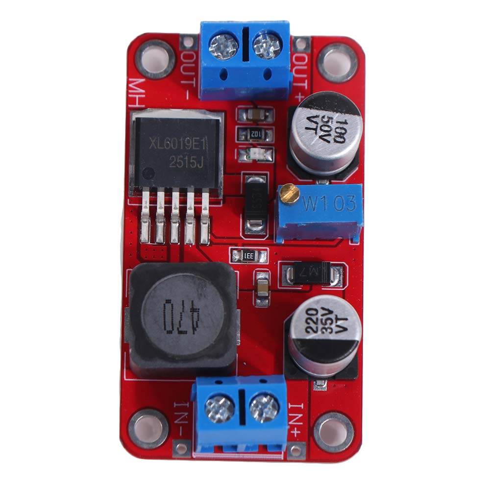 2 Pcs 5A Current XL6019 Boost Voltage Converter 5A Boost Converter  Power Supply Systems