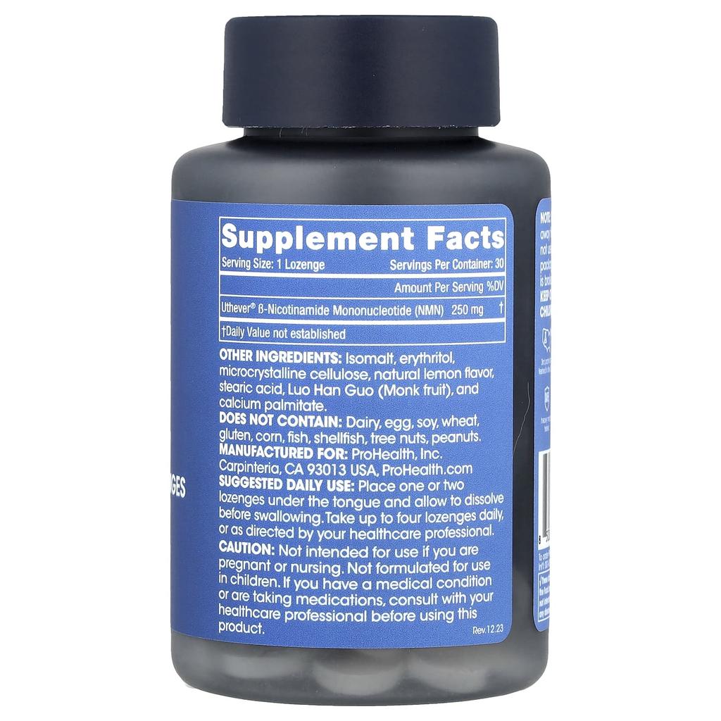 Nmn Pro™ Lozenges, 250Mg, 30 Lozenges