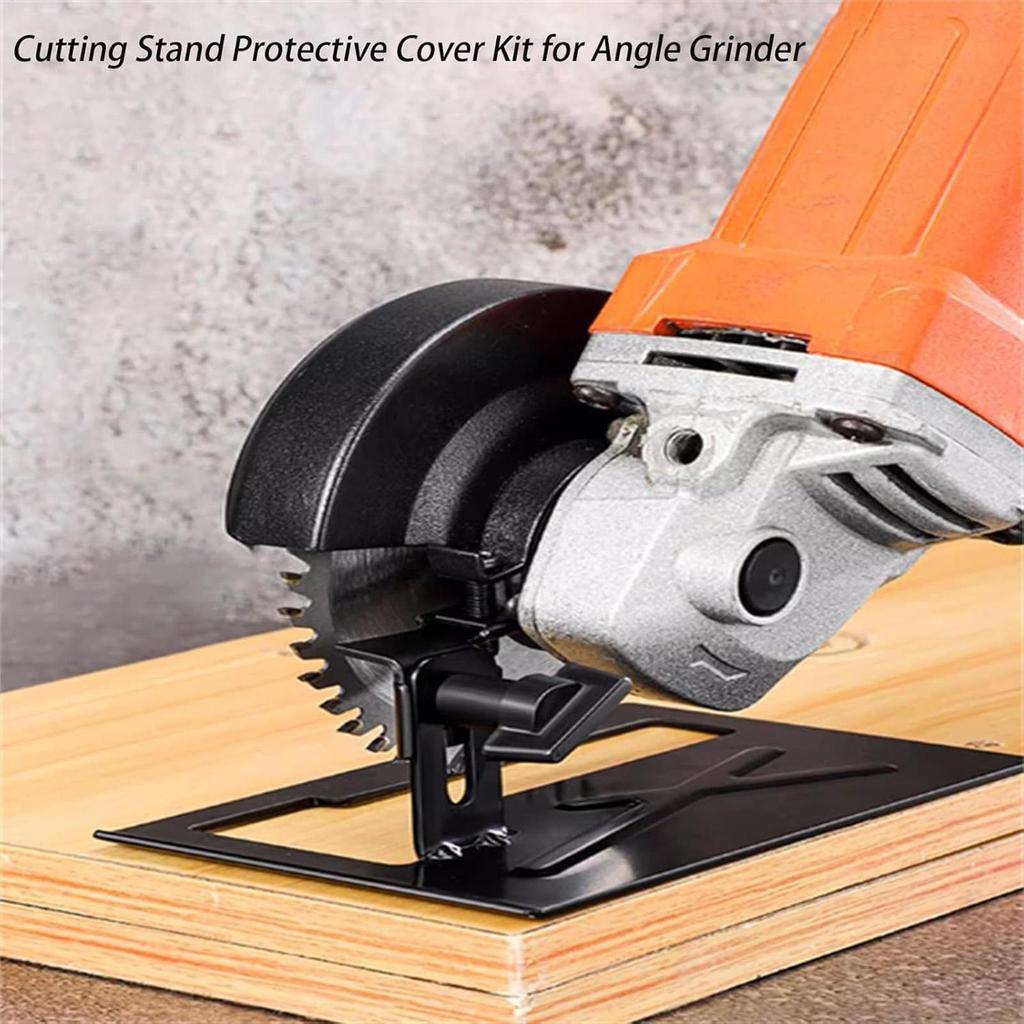 Angle Grinder Cutting Bracket Protective Shield Cover Adjustable Thickened Guard for woodworking and metalworking cutting guard