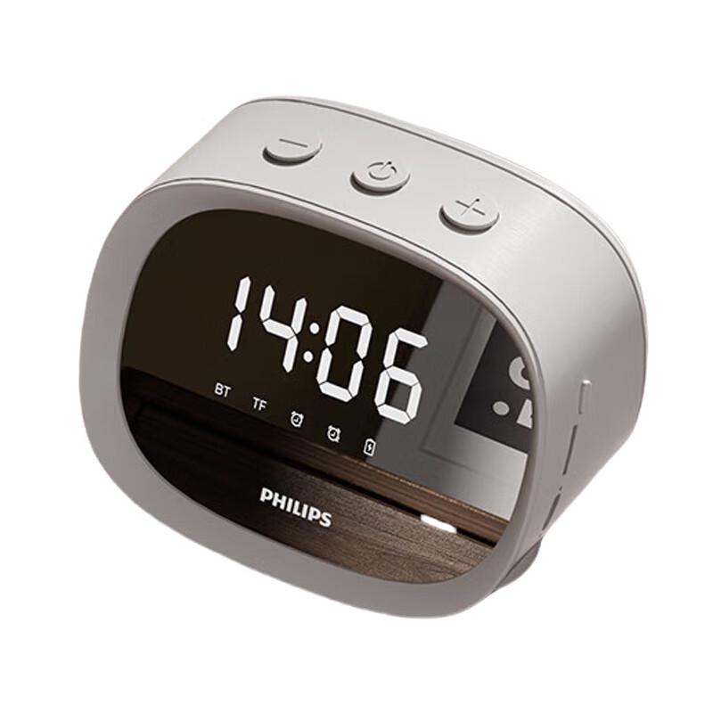 Boxă cu ceas deșteptător Bluetooth Philips TAS2909 priză CN (adaptor inclus) (Versiunea CN)