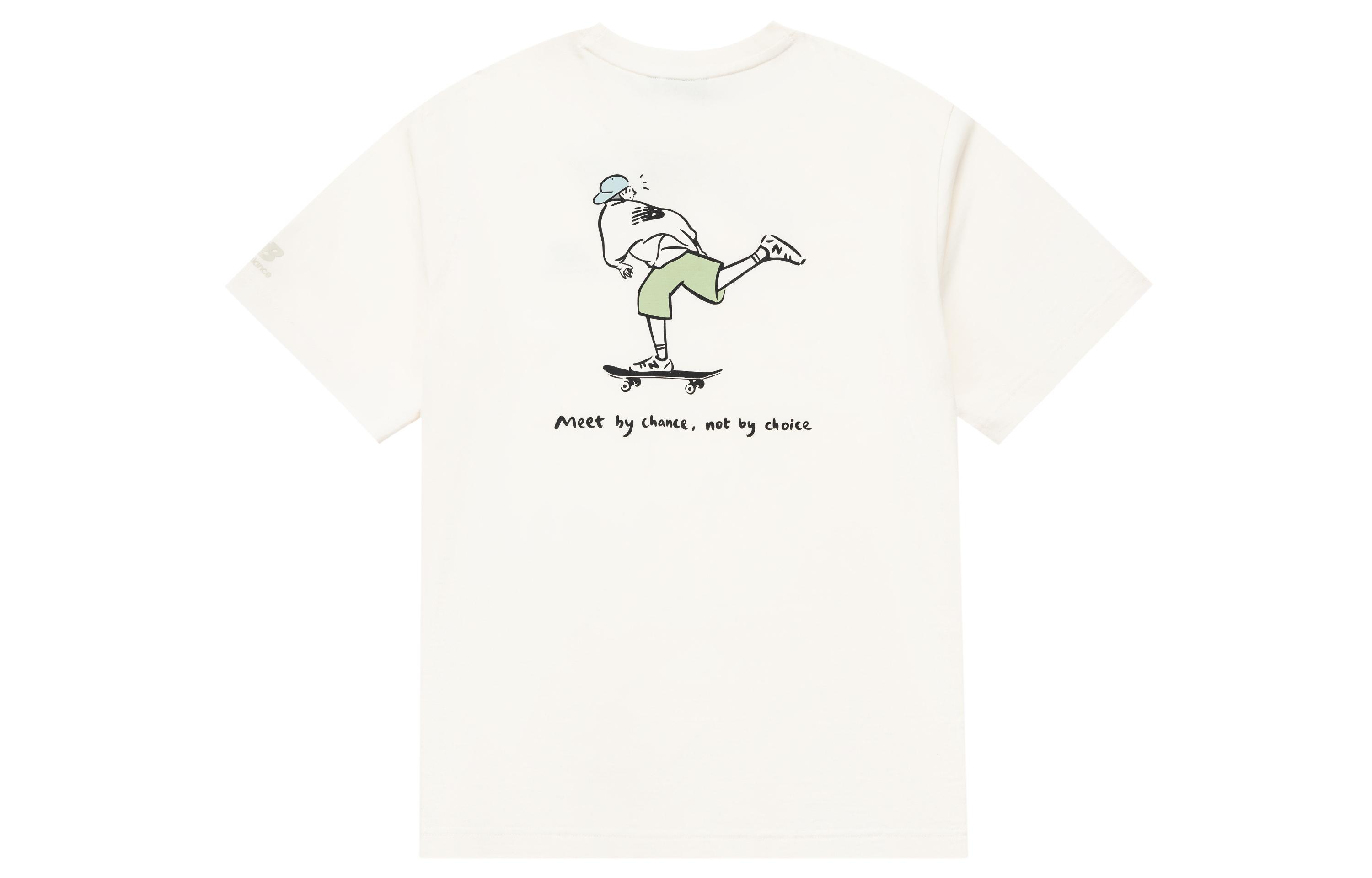 New Balance x PK LIANMINGKUANXILIE T Shirt Unisex White 5ED26021-IV XXL