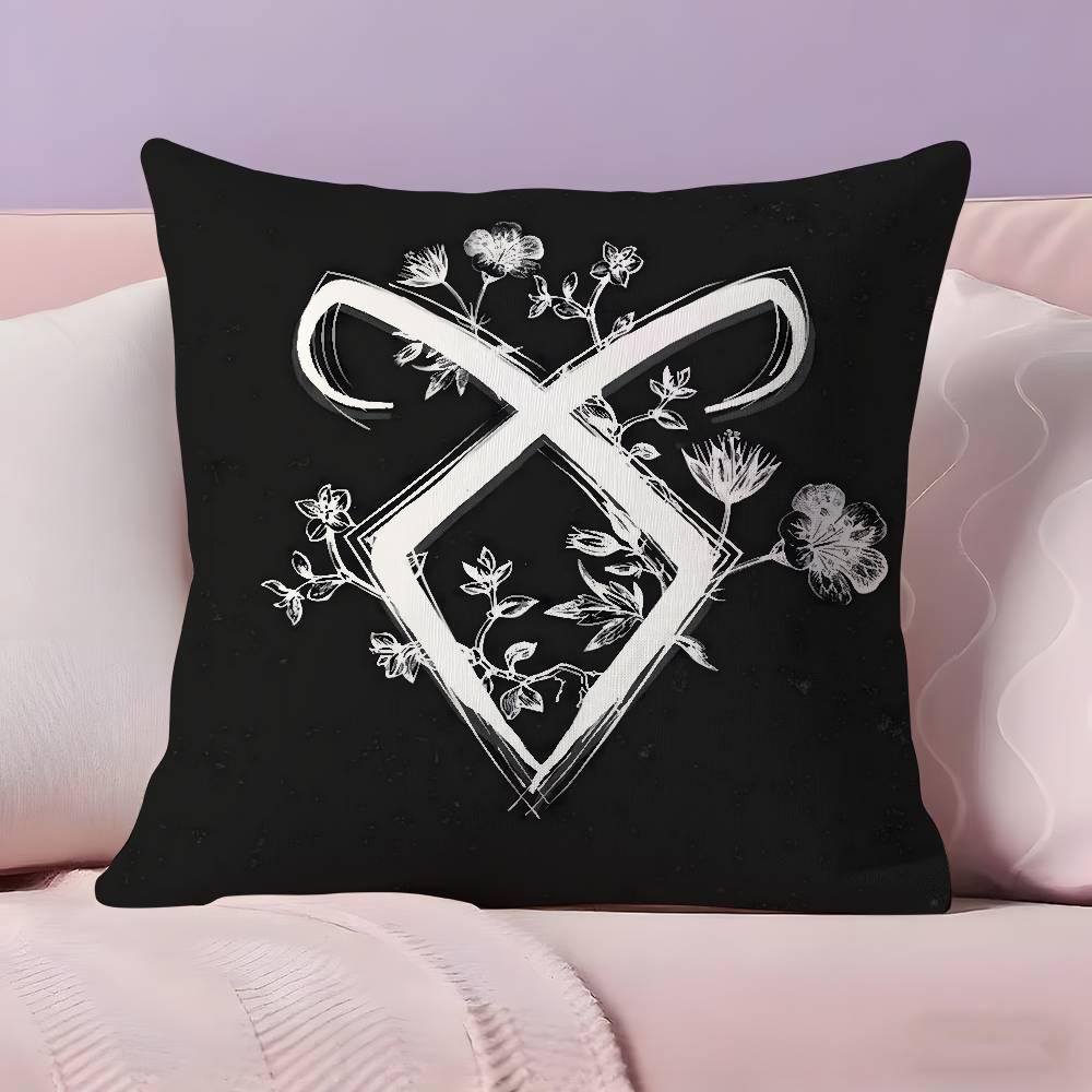 S-Shadowhunters Hot TV Pillow Case  Ultra Soft Skin Friendly Fabric Cloud Like Comfort & Concealed Zipper