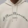 A Ma Maniere X Jordan Fleece Hoodie With Letter Print Unisex Tops White FQ8957-104