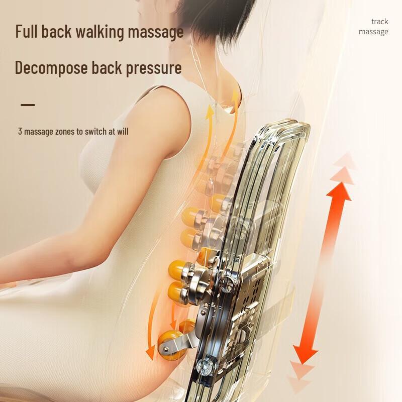 AUX 3D Mechanical Core Full Body Massage Cushion