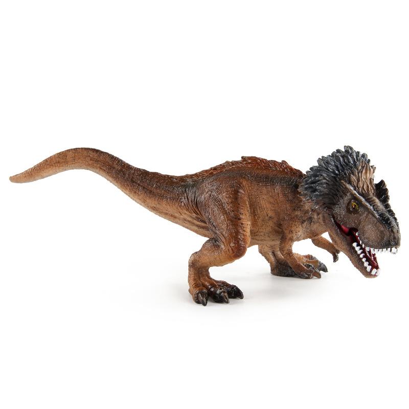 Animal Jurassic Simulation Tyrannosaurus Rex Dinosaur Model Solid Squatting Tyrannosaurus Rex Static Animal Ornament Toy