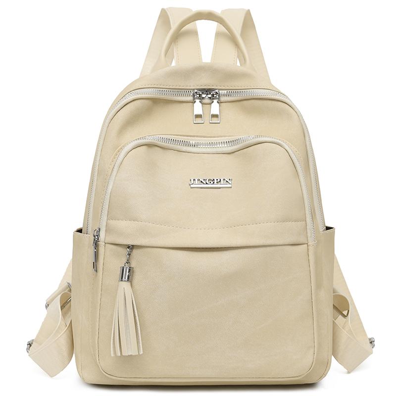 Tassel Women's Large Capacity Backpack