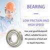 10pcs Electric Motor Ball Bearing Deep Grooves Double Bearing