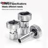 1/2 3/8 1/4inch Mini Ratchet Socket Wrench Set Carbon Steel Ratchet Socket Finger Reversible Thumb Wheel Socket Wrench Tools