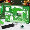 Christmas Countdown Golf Advent Calendar 24 Days Vacation Golf Kit For Fathers Husbands Boyfriends Players Beginners