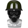 Vintage Motorcycle Cruiser Helmet Open Face Helmet Half Helmet Motorcycle Germany Face Safety Helmet Retro Scooter