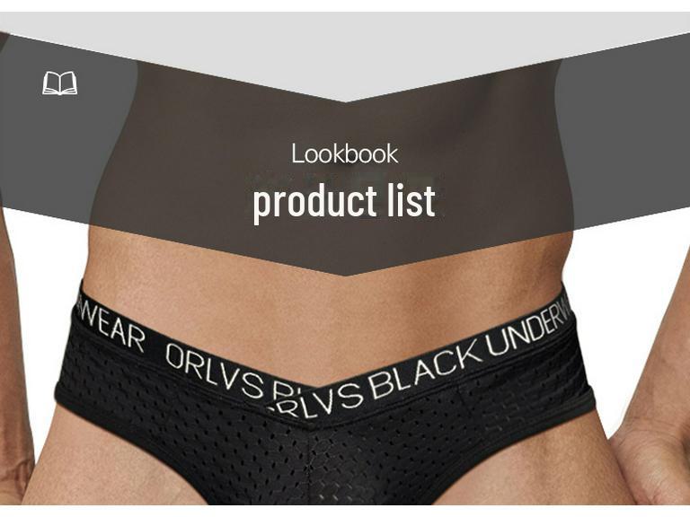 Atmungsaktive Mesh-Slips für Herren: Sommersportkomfort mit trendigem Style