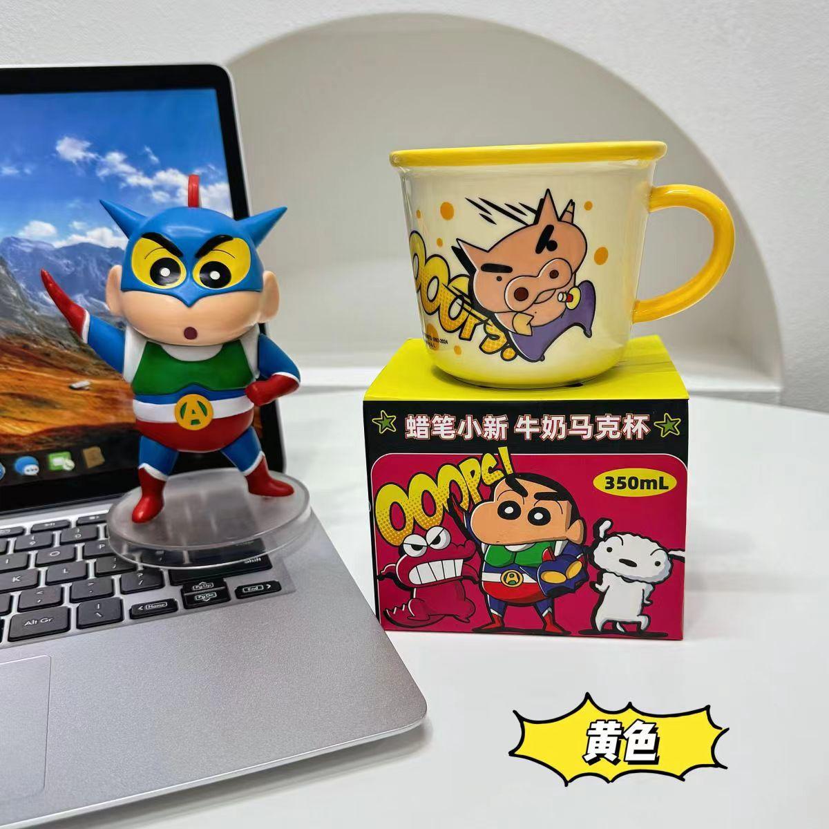 

Crayon Xiaoxin Ceramic Mug Girls Children S Water Cup Home Breakfast Cup Office Coffee Mug Souvenir 350ML