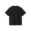 Carhartt WIP Solid Color Crew Neck Short Sleeve T-Shirt Women Tops Black I033045-00F-XX