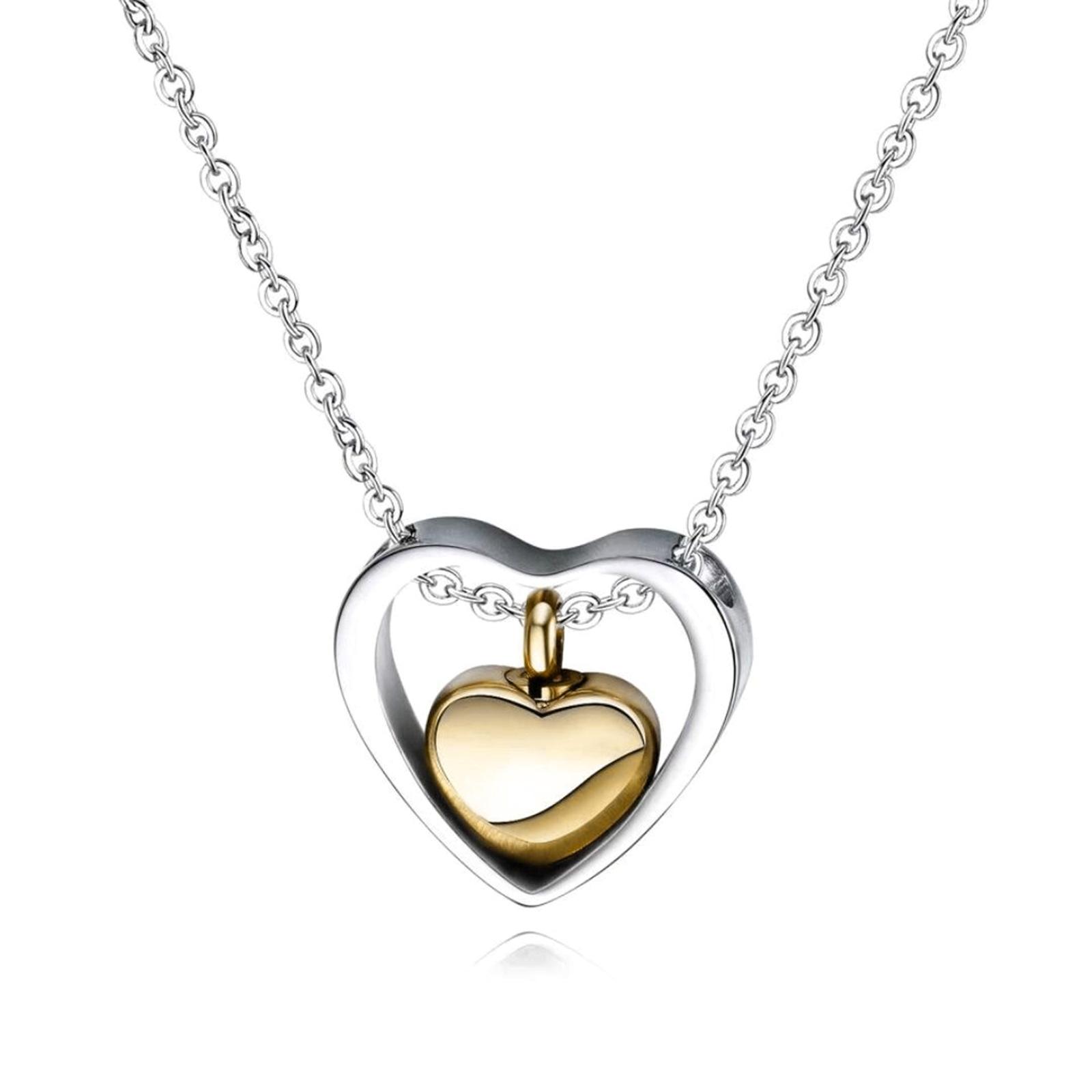 

Exquisite Heart Shape Pet Ash Container Safeguard Your Precious Memories for Loved Ones in Need of Lasting Tribute золотой