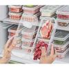 2/3 Compartments with Breathable Plug for Good Sealing Narrow Seam Refrigerator Fresh-keeping Box Frozen Meat Vegetable Food